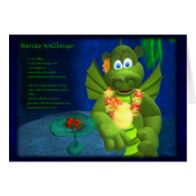 Dragons Cocktail Bar: Harvey Wallbanger Greeting Cards