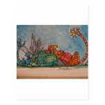 Dragons de sommeil carte postale