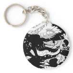dragons Den(Silhouette) Key Chain