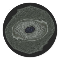 Dragon's Eye on Black Stickers