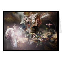 Dragons Lair Greeting Card