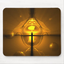 dragons light mouse mat