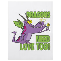 DRAGONS NEED LOVE TOO PERSONALIZED FLYER