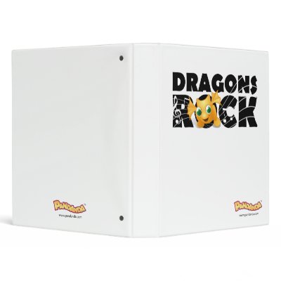 Dragons Rock Binder by Pandanda