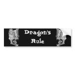 Dragons Rule Bumper Stickers