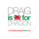 DRAIG STICKERS