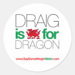 DRAIG STICKERS