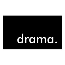 drama. business cards