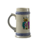 Drama King with Drama King in script letters mugs