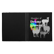 Drama Llama Herder iPad Cases