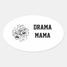 Drama Mama Sticker