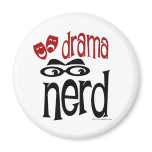 Drama Nerd Refrigerator Magnet
