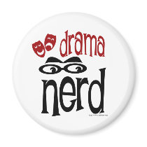 Drama Nerd Refrigerator Magnet