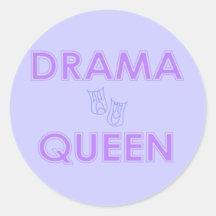 Drama Queen Stickers