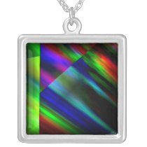 Dramatic Abstact Art Necklace necklaces