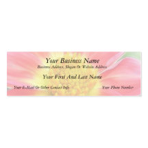 Dramatic Dahlia Business Card