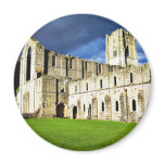 Dramatic Picture Of Fountains Abbey Right Before S Refrigerator Magnet