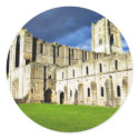 Dramatic Picture Of Fountains Abbey Right Before S stickers