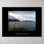 Dramatic sky, Dutch Harbour, Alaska Posters