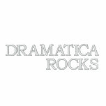 DRAMATICA ROCKS EMBROIDERED POLO SHIRT