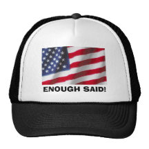 DRAPEAU AMÉRICAIN assez - a dit ! Casquettes