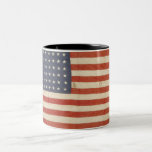 Drapeau américain avec 48 étoiles tasse