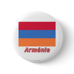 Drapeau Arménie avec le nom en français