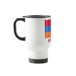 Drapeau Arménie avec le nom en français Mugs