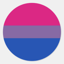 Drapeau Bi-Sexuel de fierté Adhésif