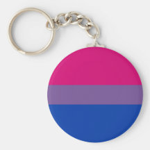 Drapeau Bi-Sexuel de fierté Porte-clef