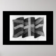 Drapeau britannique affiche