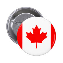 Drapeau canadien badge avec épingle