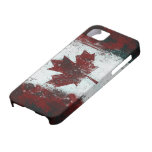Drapeau canadien peint coque Case-Mate iPhone 5