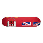 Drapeau civil Gibraltar, Royaume-Uni Skateboards