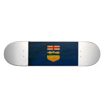 Drapeau d'Alberta Planches À Roulettes