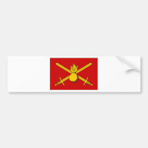 Drapeau d'armée de Fédération de Russie Autocollant Pour Voiture