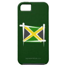 Drapeau de brosse de la Jamaïque Coques Case-Mate iPhone 5