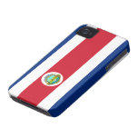 Drapeau de cas de l'iPhone 4/4S du Costa Rica coques case-mate