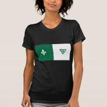 Drapeau de Franco Ontarian T-shirt