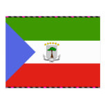 Drapeau de Guinée équatoriale Cartes Postales