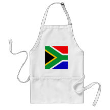 Drapeau de haute qualité de l'Afrique du Sud Tabliers
