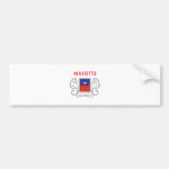 Drapeau de haute qualité de Mayotte Adhésifs Pour Voiture