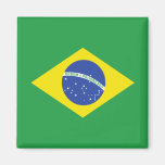 Drapeau de haute qualité du Brésil Magnets