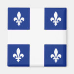 Drapeau de haute qualité du Canada Québec Aimant