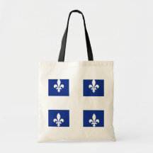Drapeau de haute qualité du Canada Québec Sac Fourre-tout