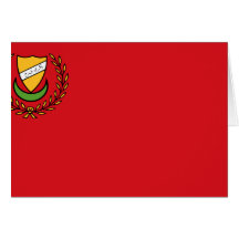 Drapeau de Kedah, Malaisie Carte De Vœux