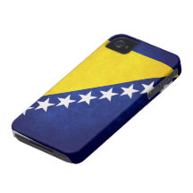 Drapeau de la Bosnie Coques iPhone 4 Case-Mate