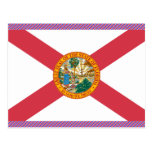 Drapeau de la Floride Carte Postale