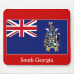 Drapeau de la Géorgie du sud Tapis De Souris