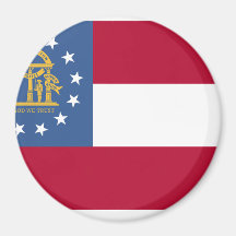 Drapeau de la Géorgie Magnets Pour Réfrigérateur